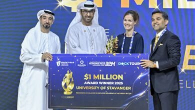 جامعة "ستافنجر النرويجية" تفوز بجائزة الصحة والعافية للطاقة البشرية في أبوظبي