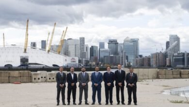 سلطان بن أحمد القاسمي يشهد توقيع صفقة استحواذ "أراد" على 80% من مشروع "ثايمسايد ويست" في لندن بقيمة 12.3 مليار درهم