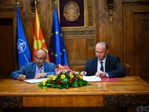 رئيسة مقدونيا الشمالية تستقبل رئيس المجلس العالمي للتسامح والسلام