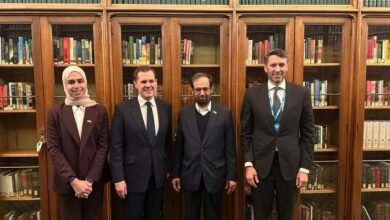 علي النعيمي يلتقي وزير العدل في حكومة الظل بالمملكة المتحدة