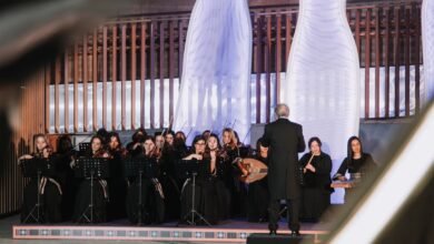 أوركسترا فردوس تشدو بأغنية "زايد وراشد" في "بيت الفن" تزامنا مع احتفالات عيد الاتحاد الـ54