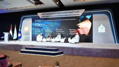 مؤتمر الإنتربول العالمي لمكافحة الفساد واسترداد الأصول يواصل فعالياته في أبوظبي