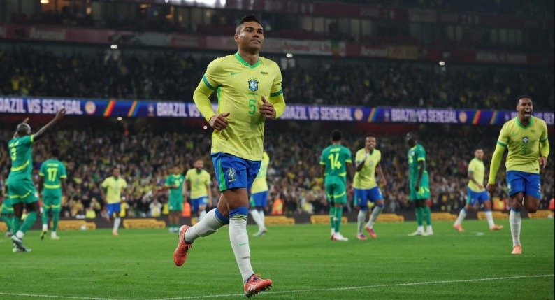 البرازيل تروض أسود السنغال بثنائية بيضاء 1 البرازيل