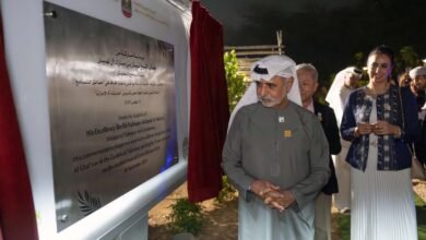 نهيان بن مبارك يقود "مسيرة التسامح نحو المريخ" بمشاركة 3 آلاف شخص من مختلف الجاليات