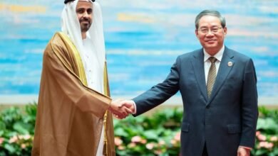 ذياب بن محمد بن زايد يحضر مأدبة العشاء الرسمية للوفود المشاركة في معرض الصين الدولي للاستيراد 2025 في شنغهاي