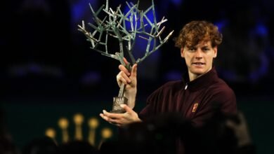 الإيطالي سينر يتوج بلقب باريس ماسترز للتنس