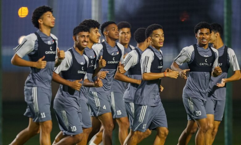 منتخبنا الوطني للناشئين يواصل الاستعداد لمواجهة كرواتيا