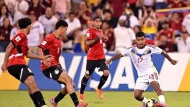 مصر تخطف نقطة من فنزويلا في مونديال الناشئين
