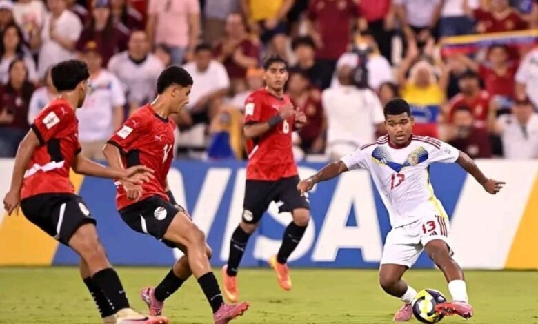 مصر تخطف نقطة من فنزويلا في مونديال الناشئين