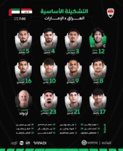 كوزمين يعلن تشكيل الإمارات لموقعة العراق