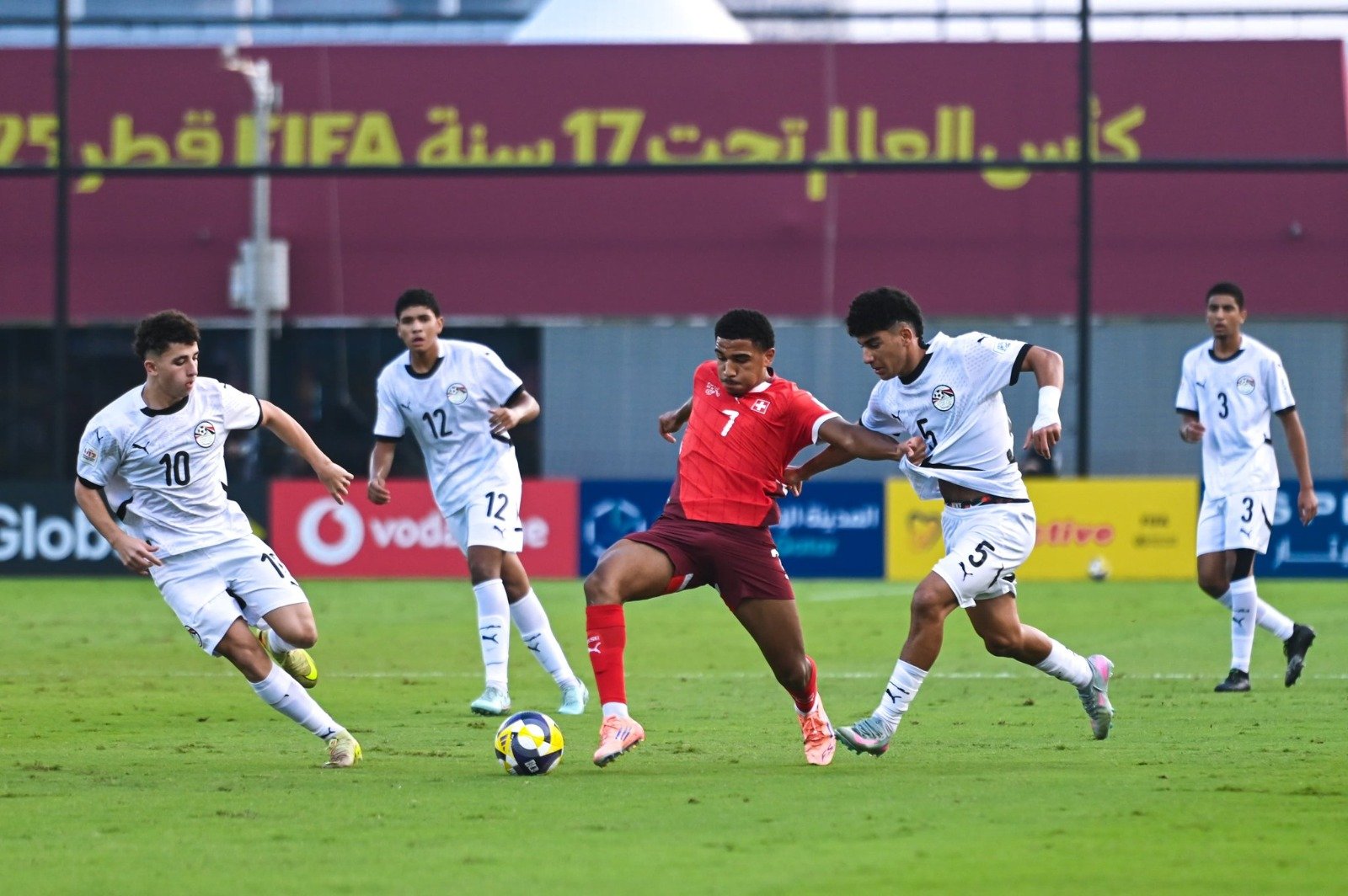 مصر تودع كأس العالم للناشئين على يد سويسرا