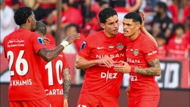 شباب الأهلي يحبط النصر في كأس مصرف أبوظبي الإسلامي