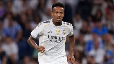الإصابة تحرم ريال مدريد من ميليتاو