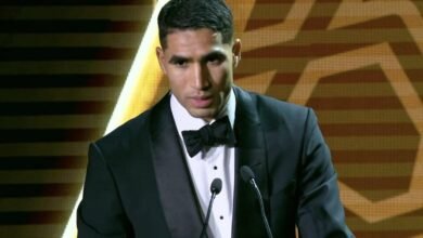 حكيمي يتوج بجائزة أفضل لاعب في أفريقيا