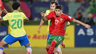 المغرب يودع مونديال الناشئين على يد البرازيل