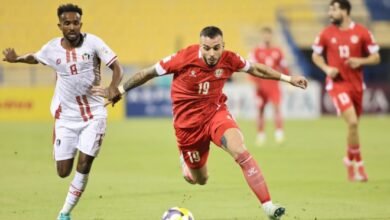 بـ 10 لاعبين.. السودان يقهر لبنان في كأس العرب