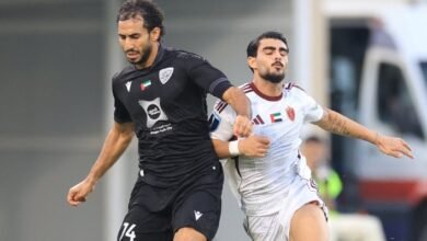 الوحدة يُقصي خورفكان من كأس مصرف أبوظبي الإسلامي