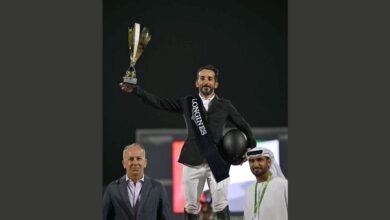 "خيول الشراع" تتصدر أول بطولتين دوليتين بالموسم لقفز الحواجز بدبي والعين