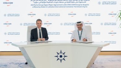 " موانئ أبوظبي" تبرم اتفاقية مع مجموعة "سي إم ايه سي جي إم" للاستحواذ على حصة أقلية في محطة حاويات اللاذقية الدولية في سوريا