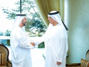 حاكم رأس الخيمة يستقبل رئيس البرلمان العربي وعمار بن ناصر المعلا 2 حاكم رأس الخيمة يستقبل رئيس البرلمان العربي وعمار بن ناصر المعلا