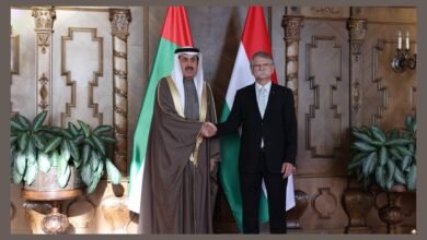 صقر غباش يبحث تعزيز العلاقات البرلمانية مع نظيره المجري في بودابست