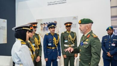 جامعة زايد العسكرية تختتم مشاركتها في معرض دبي للطيران 2025