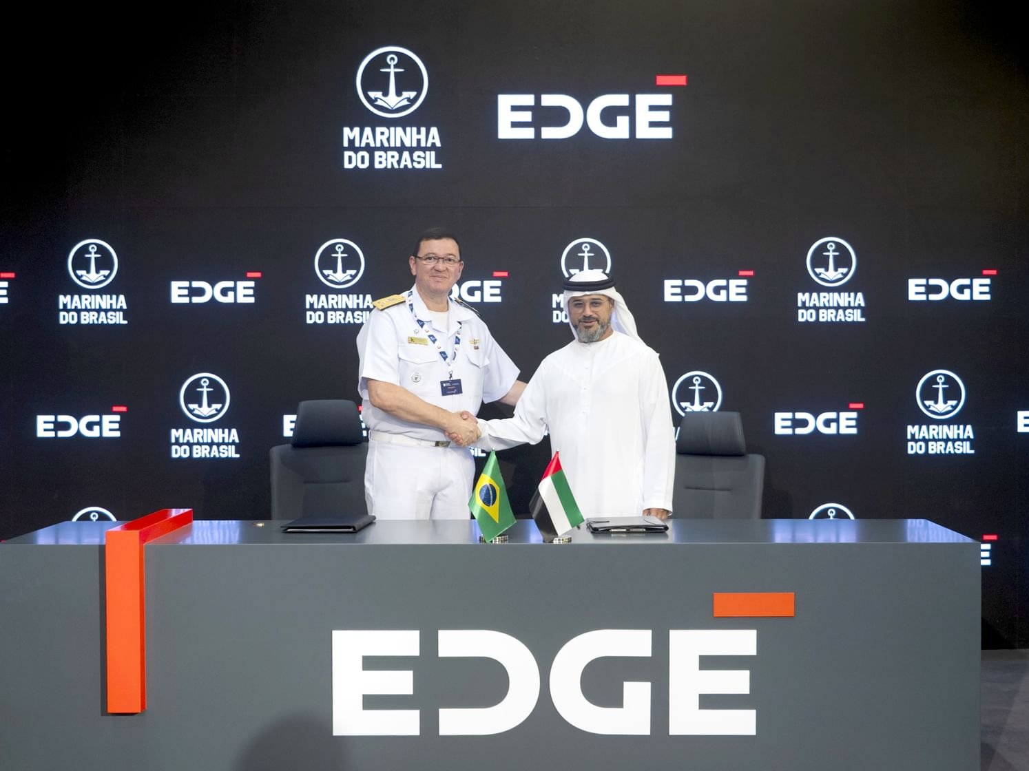 "ايدج" تنتقل إلى المرحلة التالية من برنامج مكافحة الطائرات بدون طيار مع البحرية البرازيلية 1 "ايدج" تنتقل إلى المرحلة التالية من برنامج مكافحة الطائرات بدون طيار مع البحرية البرازيلية