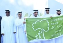 18حديقة وواحة العين تفوز بجائزة "العلم الأخضر" العالمية 2025