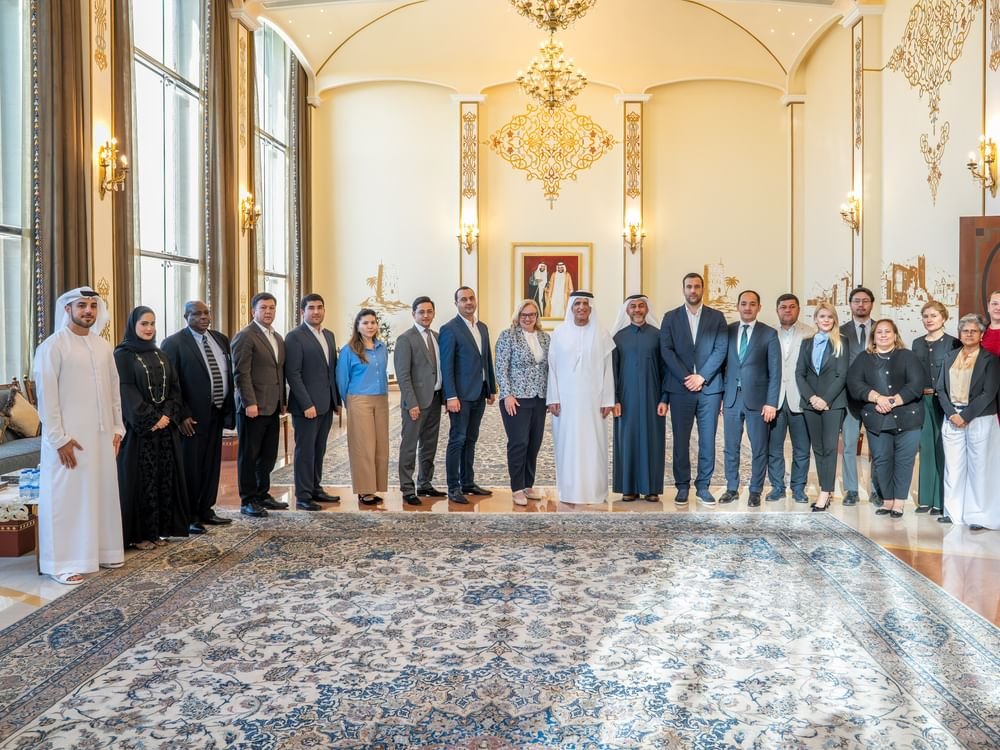 سعود بن صقر يستقبل المشاركين في برنامج القيادة السياحية العالمية 1 سعود بن صقر يستقبل المشاركين في برنامج القيادة السياحية العالمية