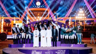 الإمارات تفوز بذهبية الفرق في نهائي المجموعة الإقليمية السابعة لقفز الحواجز