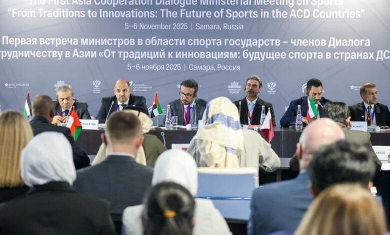 الإمارات تشارك في الاجتماع الأول لوزراء الرياضة بدول حوار التعاون الآسيوي 9 الإمارات تشارك في الاجتماع الأول لوزراء الرياضة بدول حوار التعاون الآسيوي