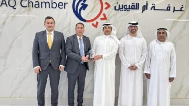 "غرفة أم القيوين" تبحث التعاون الاقتصادي مع كازاخستان