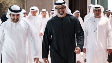على هامش الاجتماعات السنوية لحكومة الإمارات..خالد بن محمد بن زايد يلتقي حمدان بن محمد بن راشد