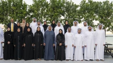 رئيس الدولة يستقبل منتسبي "برنامج قيادات حكومة الإمارات 2025"