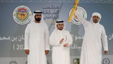 ختام النسخة الرابعة لمهرجان حاكم الشارقة لسباقات الهجن