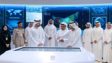 حمدان بن محمد يشهد جانباً من التمرين الوطني متعدد القطاعات لـ "الطوارئ والأزمات" و"الأمن السيبراني"