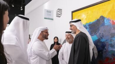 خالد بن محمد بن زايد يفتتح الدورة الـ17 من معرض "فن أبوظبي"