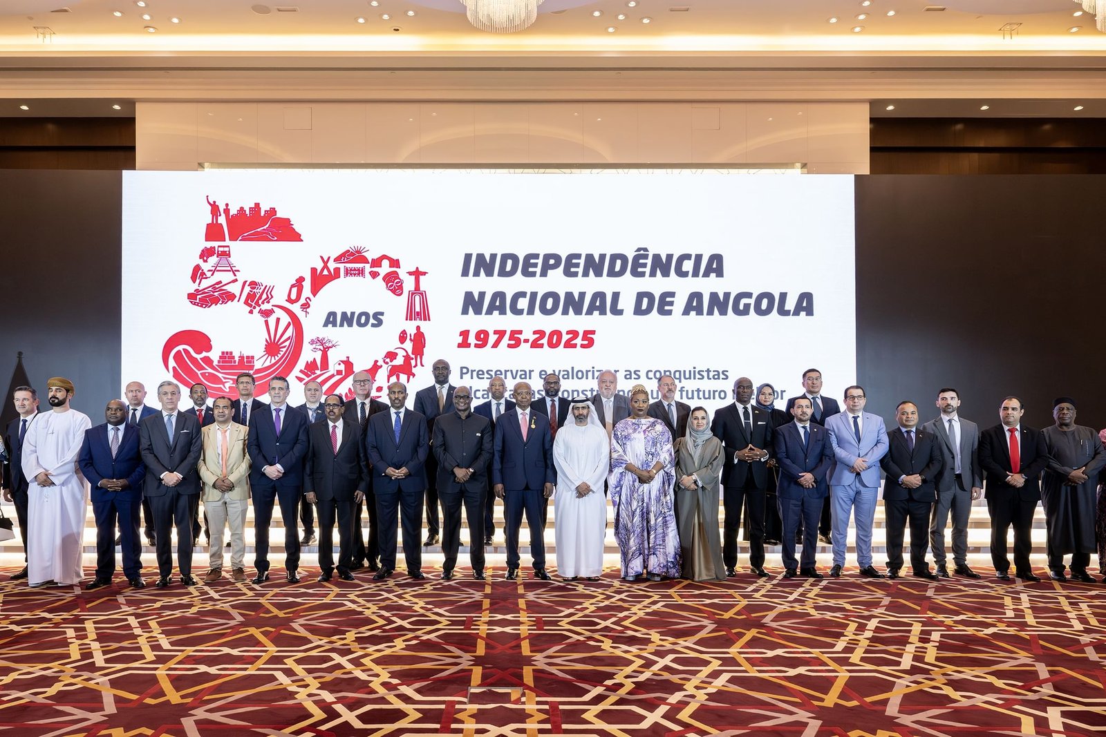 سفارة أنغولا تقيم حفل استقبال بمناسبة العيد الوطني 1 سفارة أنغولا تقيم حفل استقبال بمناسبة العيد الوطني