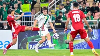 الشارقة يفوز على الأهلي السعودي في دوري أبطال آسيا للنخبة