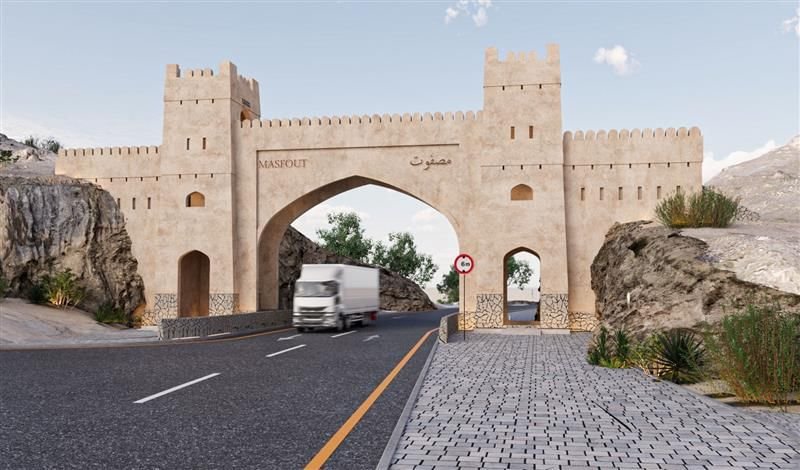 "الإمارات للتنمية المتوازنة" يعلن بدء تنفيذ مشروع "بوابة مصفوت" 1 "الإمارات للتنمية المتوازنة" يعلن بدء تنفيذ مشروع "بوابة مصفوت"