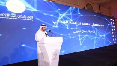 رئيس البرلمان العربي يشيد بتجربة الإمارات في توظيف الذكاء الاصطناعي بقطاع العدالة