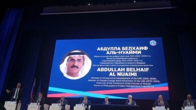 رئيس "استشاري الشارقة" يشارك في "المنتدى الدولي للجامعة الحكومية المالية" بموسكو