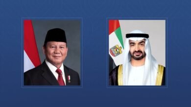 ‎رئيس الدولة يعزي رئيس إندونيسيا في ضحايا الفيضانات والانزلاقات الأرضية