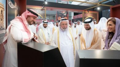 حاكم الشارقة يشهد إطلاق مجموعة كلمات دار "سراب"