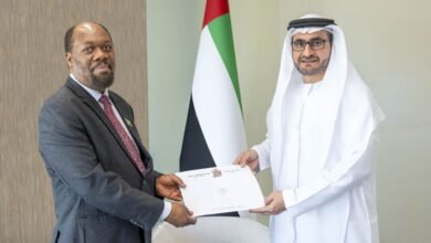 وزارة الخارجية تتسلّم نسخة من أوراق اعتماد سفير جمهورية زامبيا لدى الدولة