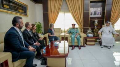 شرطة عجمان تبحث تعزيز التعاون مع "لويس فويتون" في حماية الملكية الفكرية