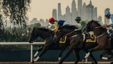 81 خيلا تتنافس في السباق الخامس لمضمار جبل علي