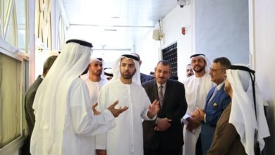 ولي عهد رأس الخيمة يتفقد سير العمل في دار القضاء .. ويؤكد دعم تطوير المنظومة القضائية