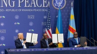 شخبوط بن نهيان يترأس وفد الإمارات إلى اجتماع واشنطن لتوقيع اتفاق السلام بين الكونغو الديمقراطية ورواندا