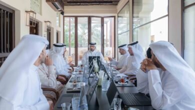 سلطان بن أحمد القاسمي يترأس اجتماع مجلس القضاء 5 سلطان بن أحمد القاسمي يترأس اجتماع مجلس القضاء